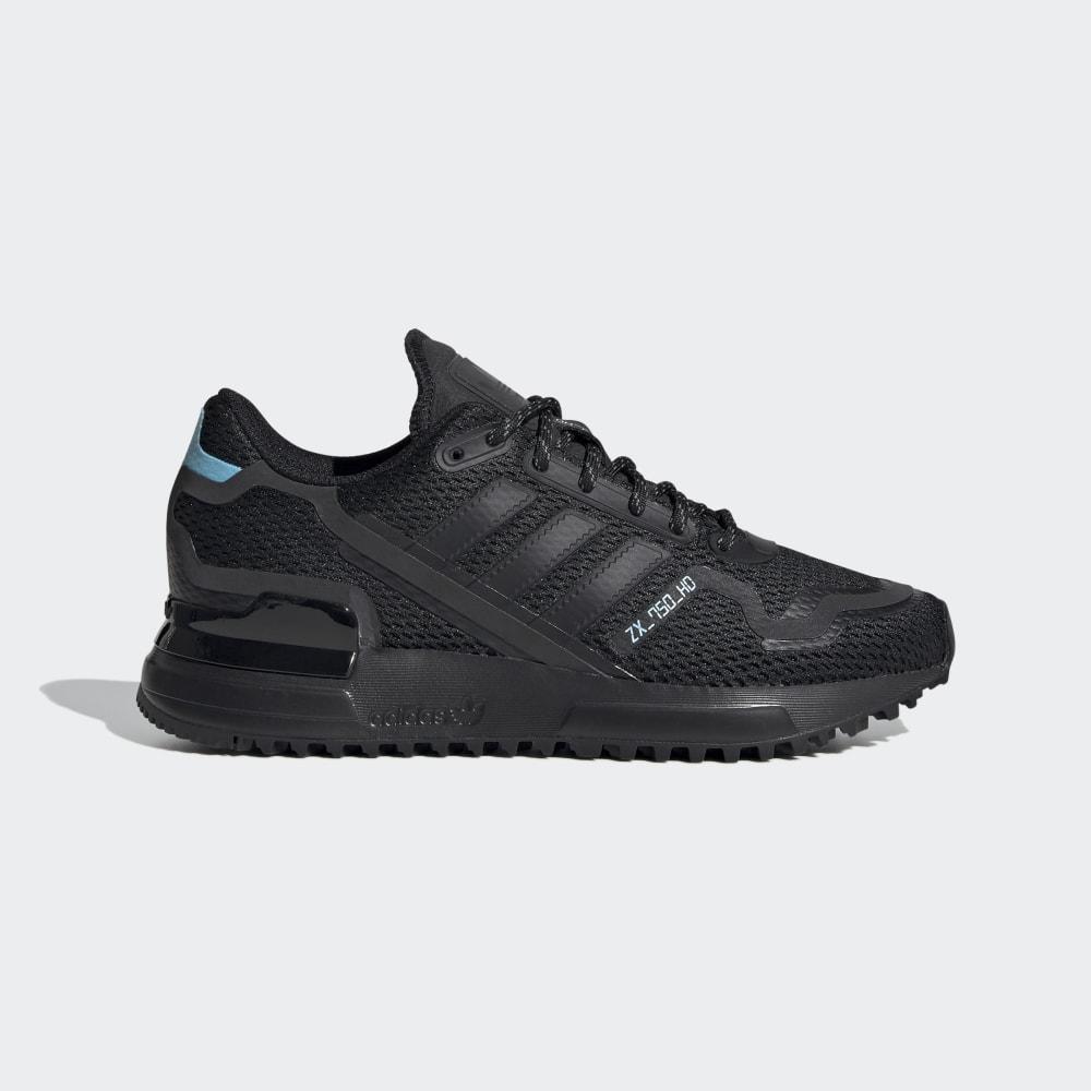 Originals Adidas ZX 750 HD Baieti Romania - Negrii/Albastri Deschis FV4616